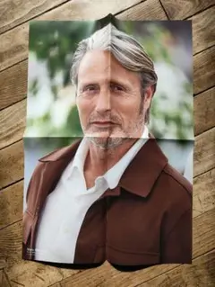 【雑誌付録】マッツ・ミケルセン 両面ポスター【2枚】