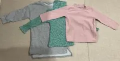 サイズ110 キッズ服 セーター•トレーナー3点セット