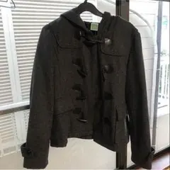 値下げしました【The Emporium】チャコールグレーダッフルコート