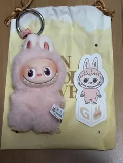 【G】ラブブ ぬいぐるみ イニシャル PIN FOR LOVE 正規品