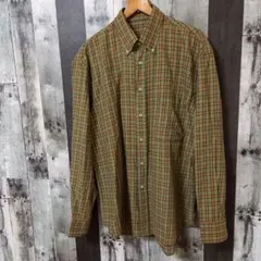 AIGNER アイグナー 長袖 シャツ チェック イタリア製