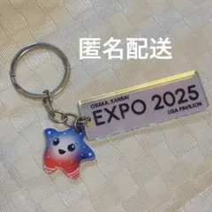 OSAKA EXPO 2025 アメリカ館 スパーク ステッカーとキーホルダー