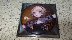 初音ミク☆ミクCULTURE39-2023-☆大きめメタリック缶バッジ☆鏡音リン