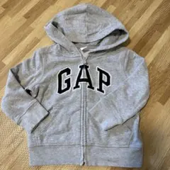 GAP フード付きトレーナー 3-4歳 グレー