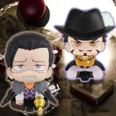 るかっぷ ONE PIECE ！フィギュアまとめ売りミホーク&クロコダイル