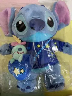 Happyくじ★A賞★おっきなスティッチ★ぬいぐるみ★おまけ付き★