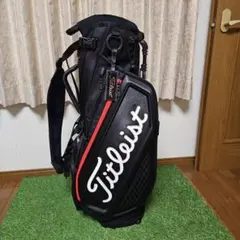 Titleist ゴルフ キャディバッグ ブラック レッド 廃盤 レアのサムネイル