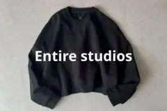 ENTIRE STUDIOS Box crew SOOT size Sのサムネイル