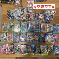 ポケモンカード ポケカ 空 開封済み パック 袋 大量