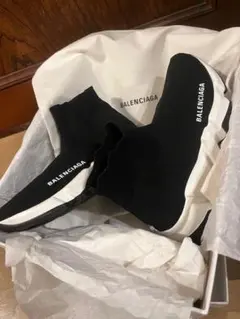 BALENCIAGA(バレンシアガ) スピード トレーナー 黒 38 JP25 - メルカリ