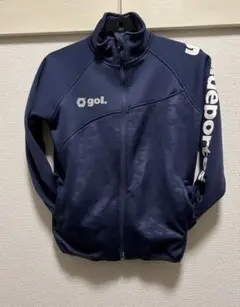 gol. ジャージ 裏起毛 スウェット生地 紺 迷彩　150