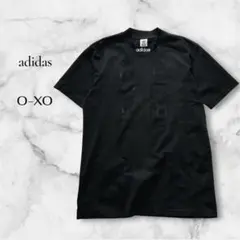 【adidas】アディダス 半袖メッシュTシャツ トレフォイルロゴ 黒 XO