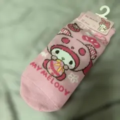 マイメロディ ソックス 靴下 ピンク 23-25cm