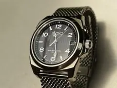 SEIKO ブライツ SAGZ017 チタン ソーラー電波時計 メッシュベルト付 