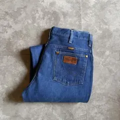 80s USA製 Wrangler ストレート W34 L32 美品 ジーンズ