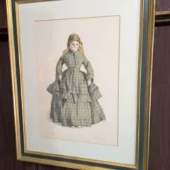 土井俊泰「レースの服を着た人形」P10号 独立美術協会員 - メルカリ