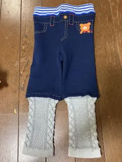 未使用に近い美品☆ホットビスケッツ ニットレギンス