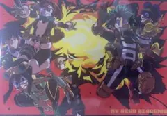☆ 僕のヒーローアカデミア　ヒロアカ展　ポストカード　デク　爆豪勝己　蛙吹梅雨