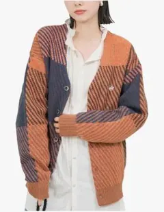 オレンジカーディガン