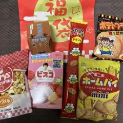 お菓子詰め合わせキャラメルポップコーンビスコホームパイベビースターラーメン丸など