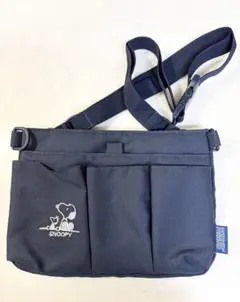 PEANUTS SNOOPY ウェストポーチ ポケット付き