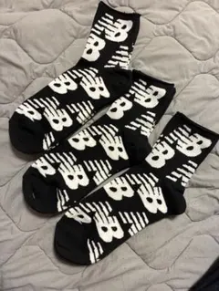 ニューバランス　靴下　新品　3枚組　25〜27 NB ソックス　メンズ