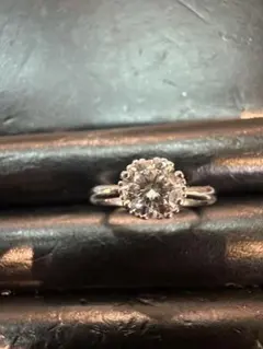 Pt900 天然ダイヤモンドリング 1.534ct 鑑定書付き 大粒 - メルカリ