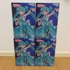 初音ミク Clearluxe-EmeraldGem-フィギュア4体セット