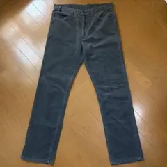 貴重サイズ◯リーバイス 519 1557 コーデュロイ フェード 濃灰36×33