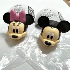 ディズニー　ファッションリング　ミッキー　ミニー　２個セット　ロイヤルクリア