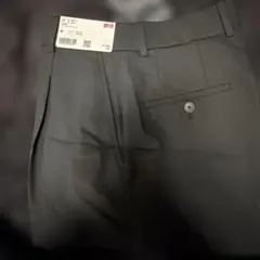 UNIQLO タックワイドパンツ Mサイズ ブラック