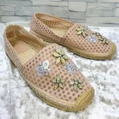 Tory Burch エスパドリーユ ミニー バレエレースアップ フラット