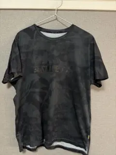 ATHLETA 迷彩柄 半袖シャツ ブラック