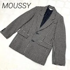 MOUSSY HOUNDSTOOTH ジャケット　テーラードジャケット千鳥格子柄