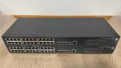 HP A5120-24 SI インテリジェントL2+スイッチ（2台セット）