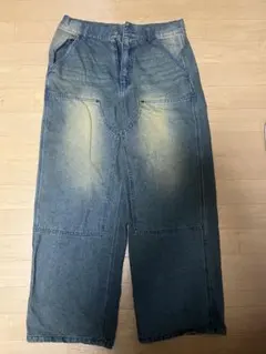 BEAMS ダブルニーデニム FADE DOUBLE KNEE DENIM - メルカリ