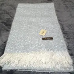 【送料無料】 B design ライトブルー マフラー