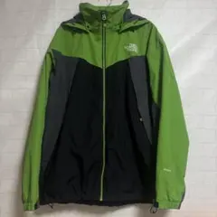 美品 ノースフェイス マウンテンパーカー 緑 XL S-216のサムネイル