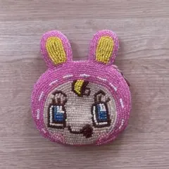 メゾピアノ　ベリエちゃん　ビーズコインケース