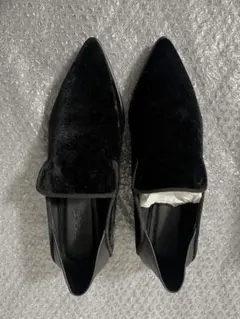 zucca ベロアスリッポン　靴　サイズ　L