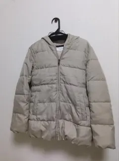 Samansa Mos2☆サマンサモスモスブルー☆ フード付き中綿ジャケット☆