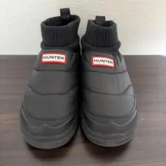 HUNTER IN/OUT PUFFER KNIT BOOT 黒 24.0のサムネイル