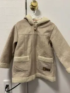 HOT BISCUITS フード付きジャケット ベージュ