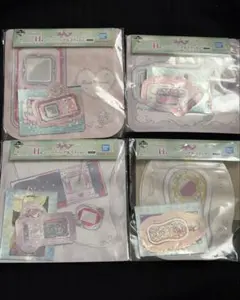 プリキュア　一番くじ　ジッパーバッグ&ステッカー