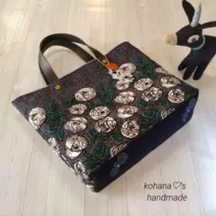 ハンドメイドஐ..2wayトート∂бミナペルホネン⚮̈