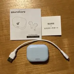 Soundcore K20i ワイヤレスイヤホン 水色