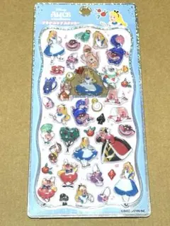 プチドロップステッカー　不思議の国のアリス　プチドロ