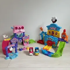 【VTech ディズニー2点】カフェ&アイスクリーム　ミニーミッキー　知育英語