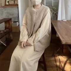 Amiur ボアベスト 美品