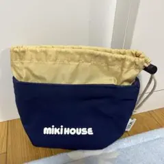 mikihouse 巾着ポーチ 小物入れ ミニバッグのサムネイル